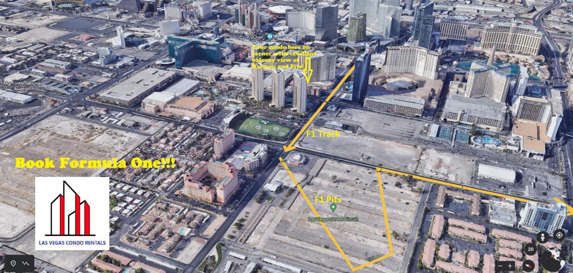 Mgm Signature-34-821 1Br2Ba F1 Strip View Balcony Las Vegas Exteriör bild